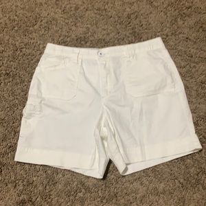 White shorts